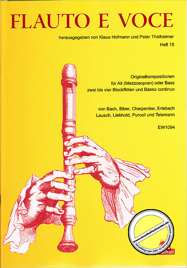 Titelbild für WALHALL 1094 - Flauto e voce 15
