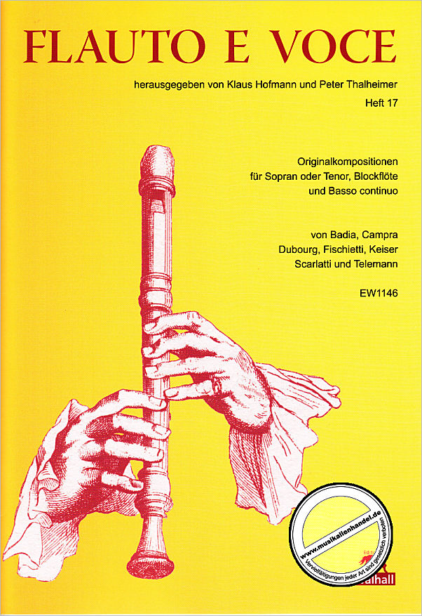 Titelbild für WALHALL 1146 - Flauto e voce 17