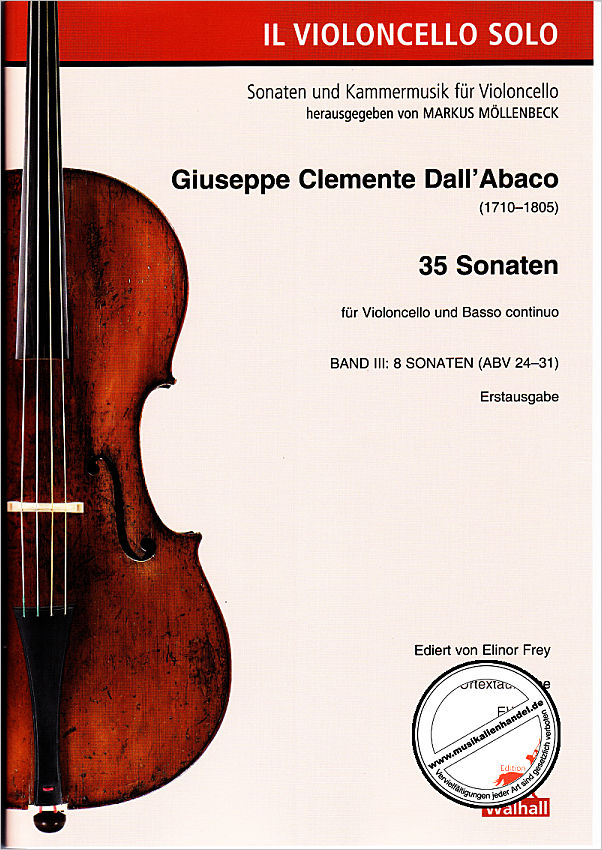 Titelbild für WALHALL 1154 - 35 Sonaten 3 | 8 Sonaten