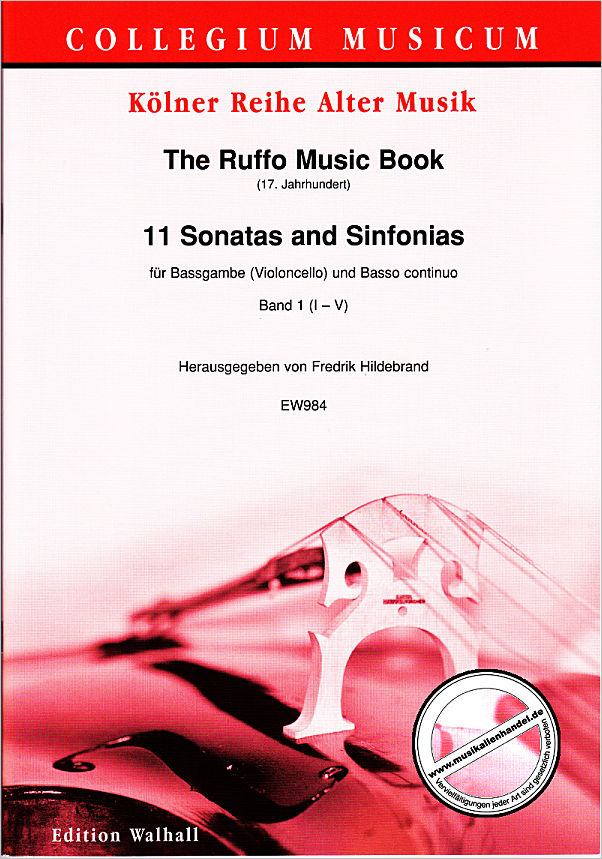 Titelbild für WALHALL 984 - THE RUFFO MUSIC BOOK