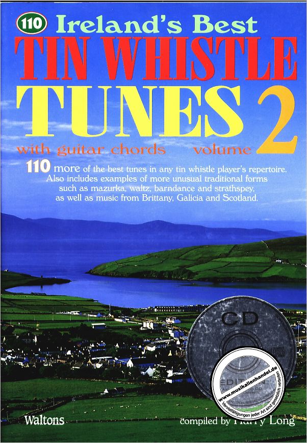 Titelbild für WALTONS 1367 - 110 IRELAND'S BEST TIN WHISTLE TUNES 2