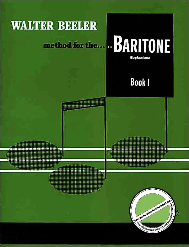 Titelbild für WB 0001 - METHOD FOR THE BARITONE 1
