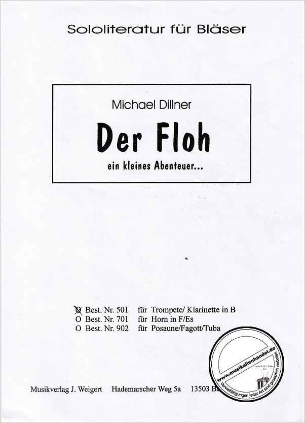 Titelbild für WEIGERT 501 - DER FLOH