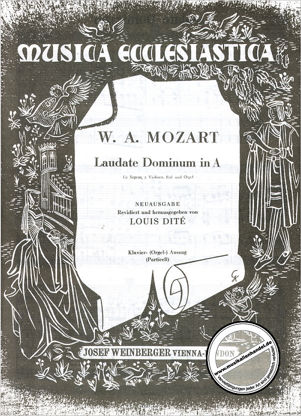 Titelbild für WEINB 217-10 - LAUDATE DOMINUM IN A
