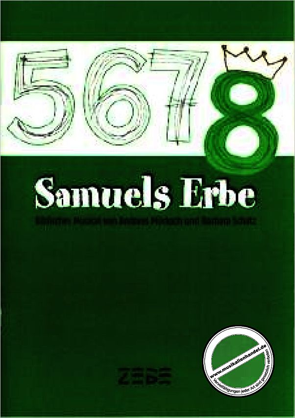 Titelbild für ZEBE 2192 - SAMUELS ERBE - BIBLISCHES MUSICAL