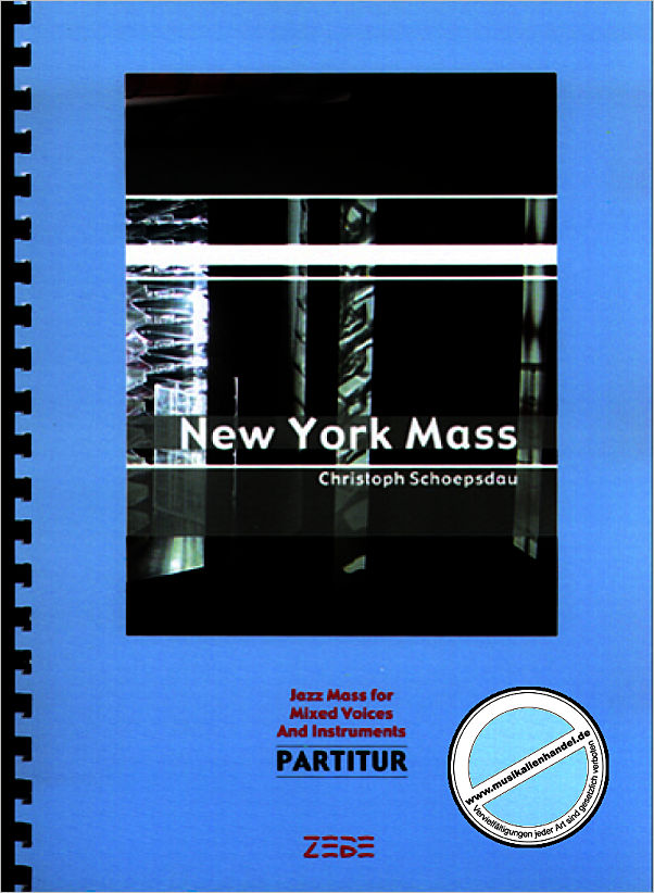 Titelbild für ZEBE 4000 - NEW YORK MASS - JAZZ MESSE