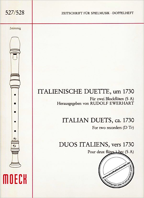 Titelbild für ZFS 527-528 - ITALIENISCHE DUETTE