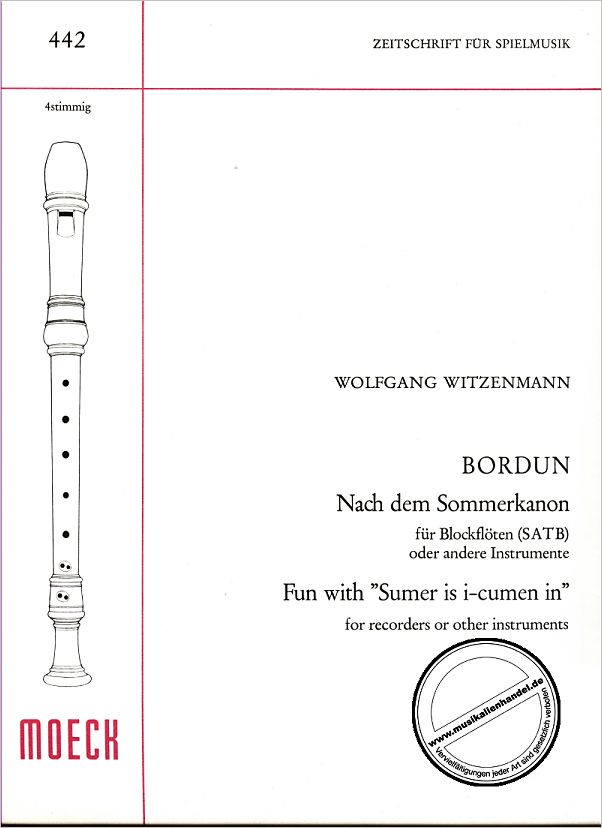 Titelbild für ZFS 442 - BORDUN (SOMMERKANON)