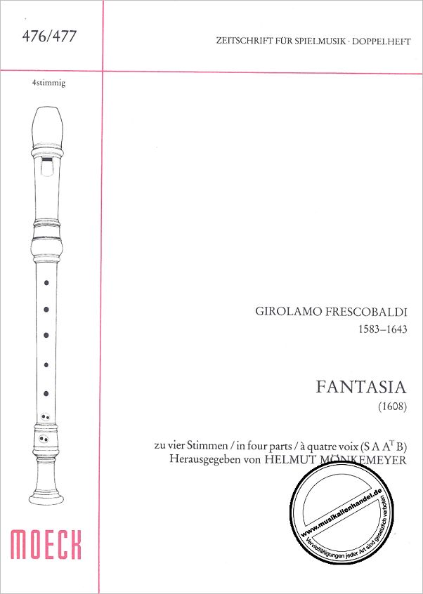 Titelbild für ZFS 476-477 - FANTASIE (1608)