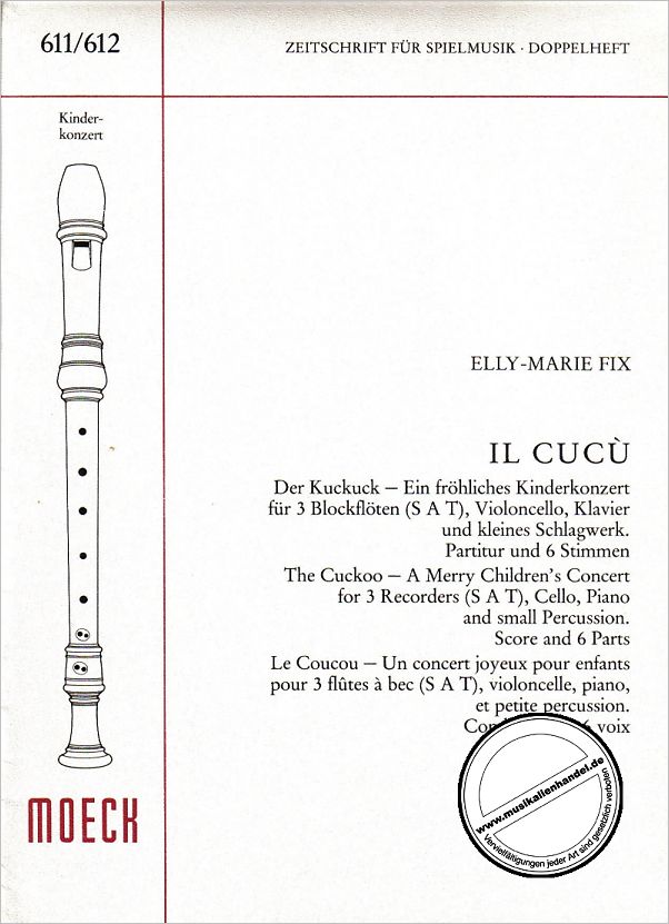 Titelbild für ZFS 611-612 - IL CUCU