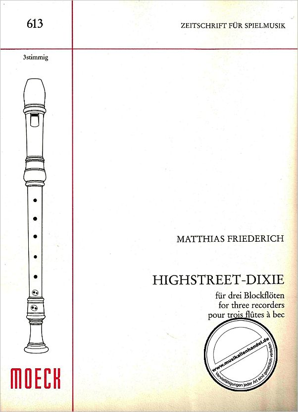 Titelbild für ZFS 613 - HIGHSTREET DIXIE