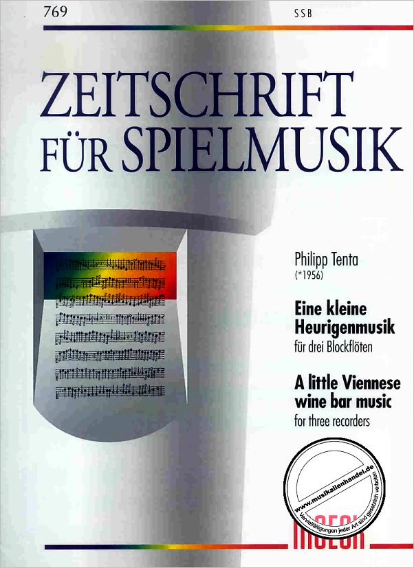 Titelbild für ZFS 769 - EINE KLEINE HEURIGENMUSIK