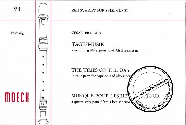 Titelbild für ZFS 93 - TAGESMUSIK