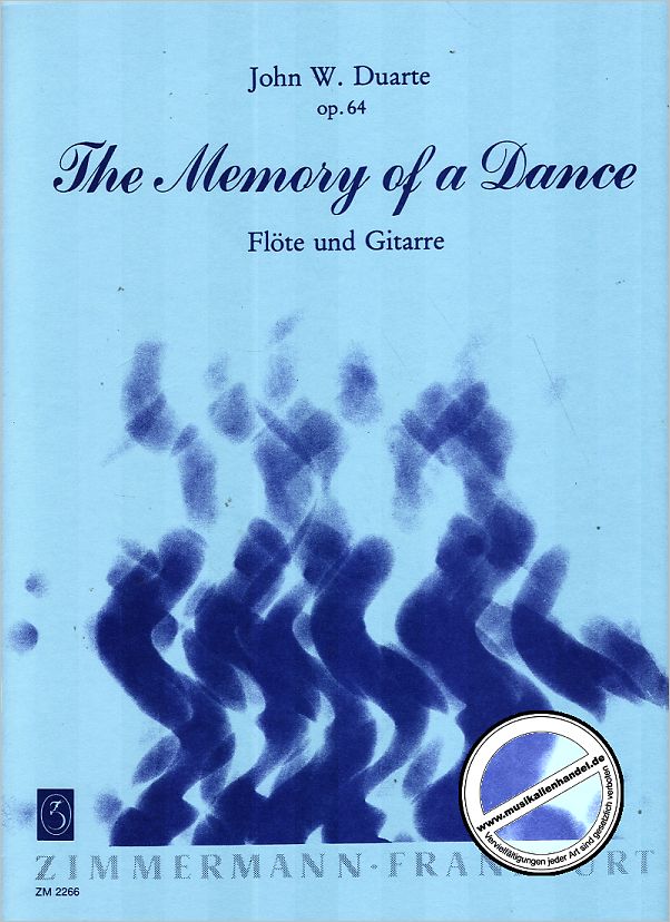 Titelbild für ZM 22660 - THE MEMORY OF A DANCE