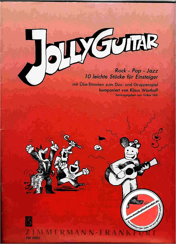 Titelbild für ZM 29930 - JOLLY GUITAR ROCK POP JAZZ