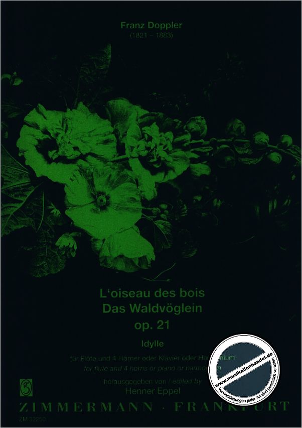Titelbild für ZM 32250 - L'OISEAUX DE BOIS (DAS WALDVOEGELEIN)