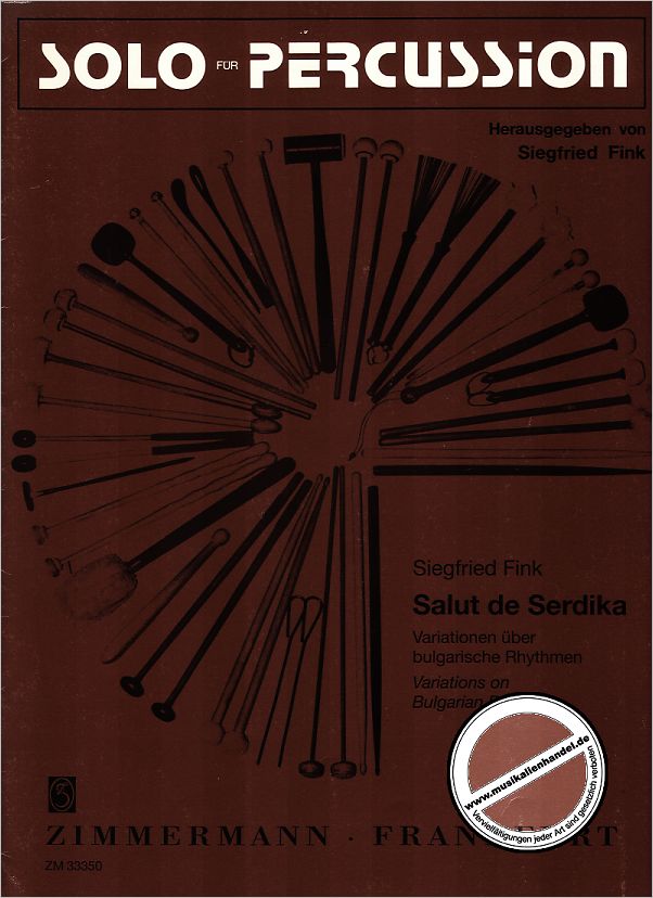 Titelbild für ZM 33350 - SALUT DE SERDIKA