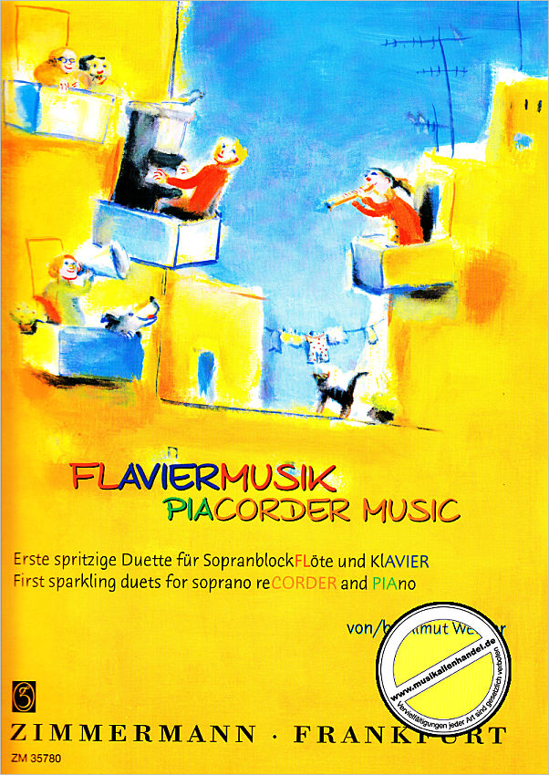 Titelbild für ZM 35780 - FLAVIERMUSIK PIACORDER MUSIC