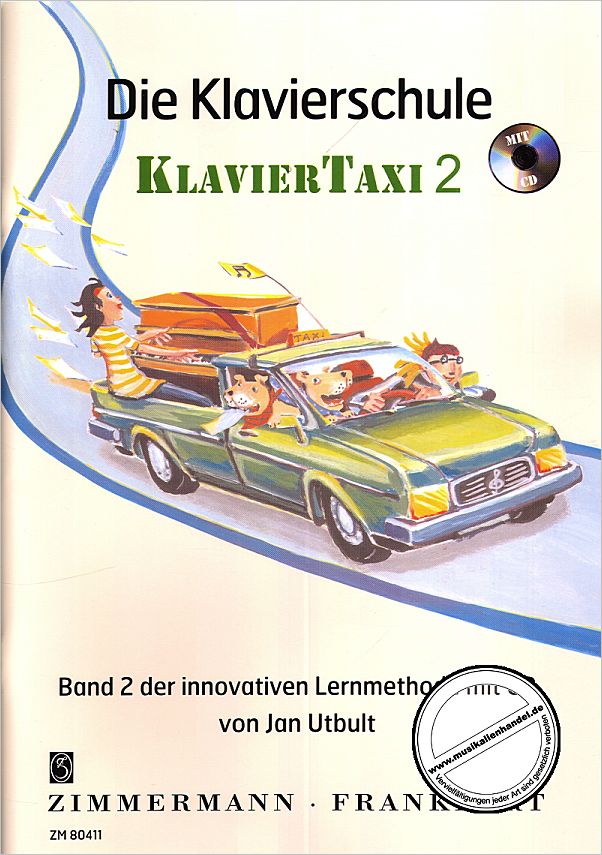 Titelbild für ZM 80411 - KLAVIERTAXI 2 - DIE KLAVIERSCHULE