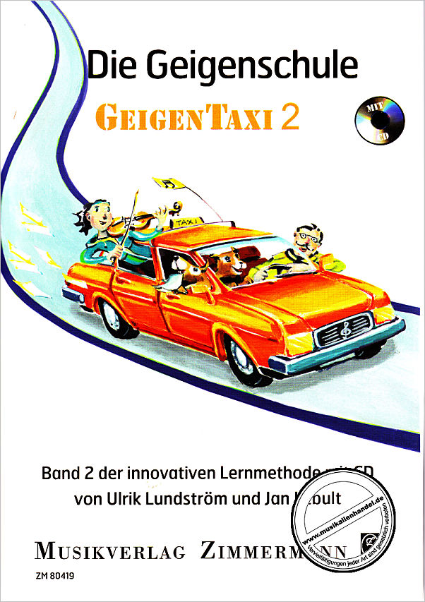 Titelbild für ZM 80419D - GEIGENTAXI 2 - DIE GEIGENSCHULE