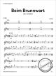 Notenbild für ADV 7531 - BEIM BRUNNWART