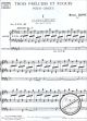 Notenbild für AL 16405 - 3 PRELUDES ET FUGUES OP 7