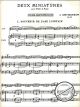 Notenbild für AL 19173 - SOUVENIR D'UN AMI LOINTAIN - 2 MINIATURES 1  DEUX