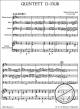 Notenbild für BAHM 42 - QUINTETT D-DUR