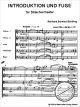 Notenbild für BATP 258 - INTRODUKTION UND FUGE (1933/194