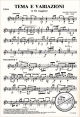 Notenbild für BE 2499 - TEMA E VARIAZIONI