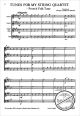 Notenbild für BH 1400206 - TUNES FOR MY STRING QUARTETT