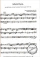Notenbild für BNOTE -EA15986 - SINFONIA ARIOSO AUS KANTATE BWV 156