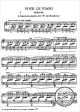 Notenbild für BVP 897 - POUR LE PIANO