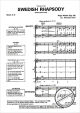 Notenbild für CH 55814 - SWEDISH RHAPSODIE