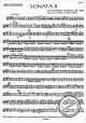 Notenbild für DM 252-VA - SONATE 2 A-DUR (6 SONATEN)