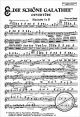 Notenbild für EBA 76 - DIE SCHOENE GALATHEE - OUVERTUERE