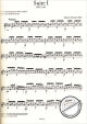 Notenbild für ECH 114 - 6 SUITEN BWV 1007-1012