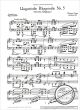 Notenbild für ED 06418 - UNGARISCHE RHAPSODIE 5 E-MOLL