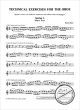 Notenbild für ED 11233 - TECHN EXERCISES