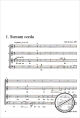 Notenbild für EGKB398 - 3 MOTTETTI LATINI (1992) : FOR
