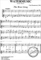 Notenbild für EM 2045 - WATER MUSIC