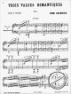 Notenbild für ENOCH 401 - 3 VALSES ROMANTIQUES POUR 2 PIANO