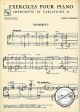 Notenbild für ESZ 5541 - EXERCICES POUR PIANO