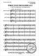 Notenbild für EXKLUSIV -SAX1506 - 3 ENGLISH MADRIGALS