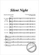 Notenbild für EXKLUSIV -SAX2010 - STILLE NACHT HEILIGE NACHT (IN JAZZHARMONIEN)