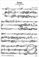 Notenbild für FH 2893 - SONATE