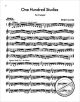 Notenbild für GS 26298 - 100 STUDIES FOR TRUMPET