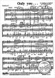 Notenbild für HAL 3689 - ONLY YOU