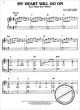 Notenbild für HL 110080 - MY HEART WILL GO ON