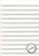 Notenbild für HMGB 5 - NOTENPAPIER - QUADERNO DI MUSICA 23,5 x 31,5